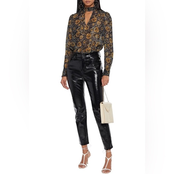 veronica beard 🐝 wade metallic top - Picture 3 of 11